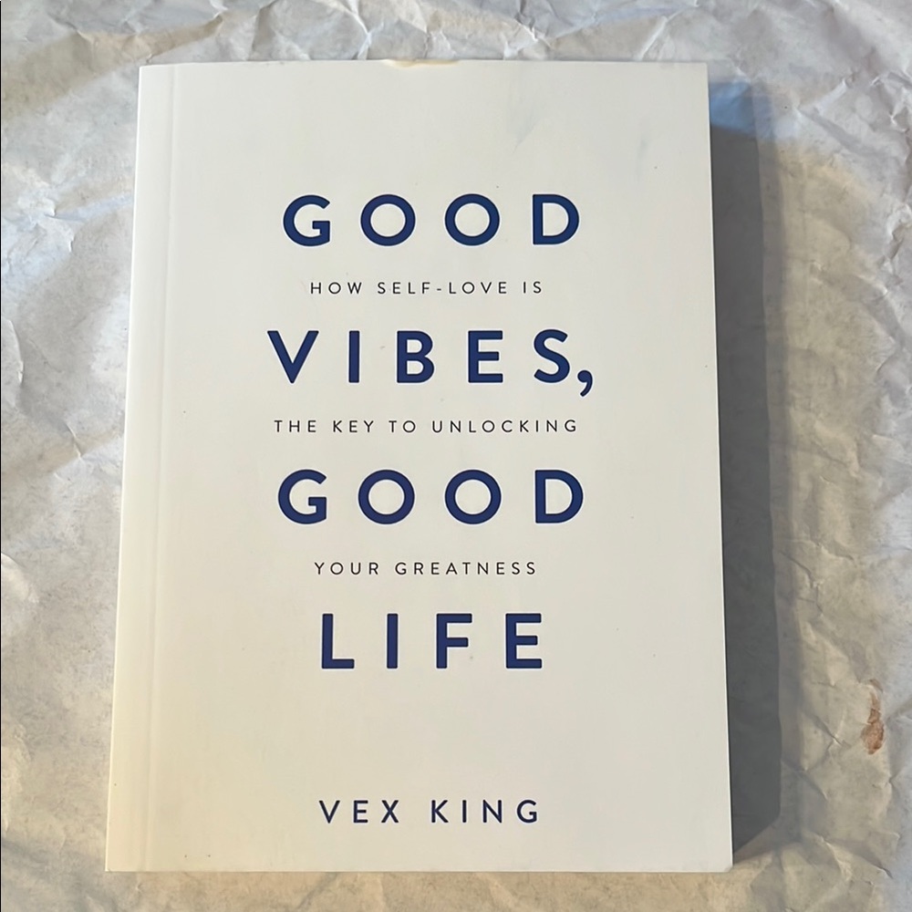 ❤️‍🔥BOGO free (equal or lesser value). Good Vibes, Good Life Book by Vex King